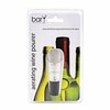 Bary3 Black/Clear Plastic/Silicone Aerating Wine Pourer BAR-0754